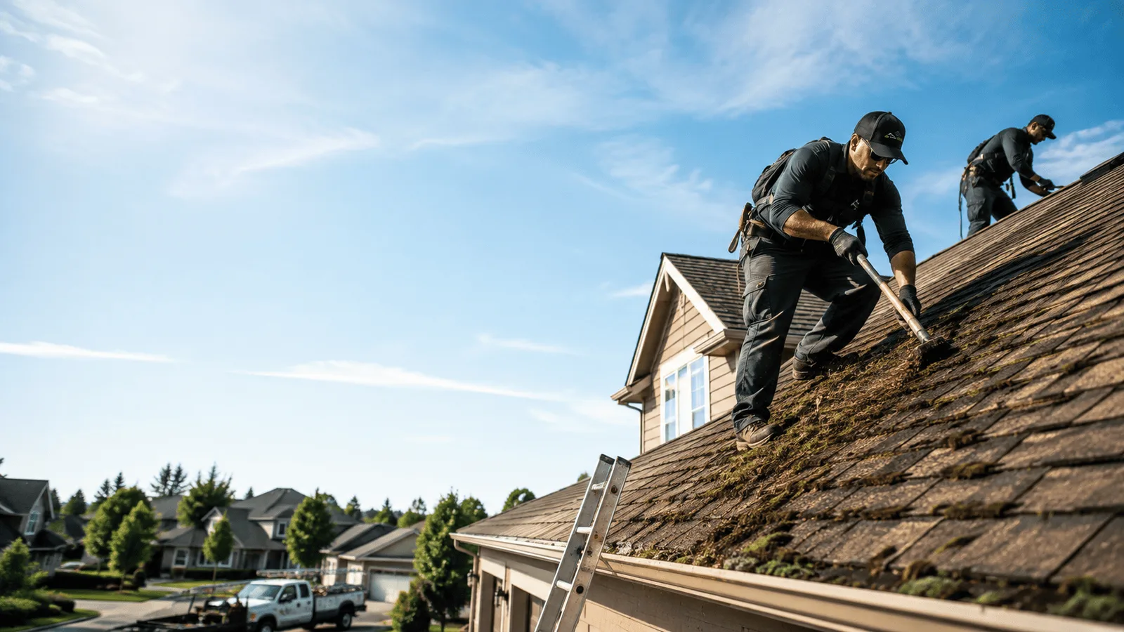 Roof Moss Removal in Edison, OH near me